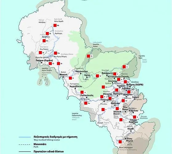 Willa Andros Maisonettes Áyios Pétros